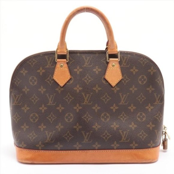 Louis Vuitton Alma Pm Brown Monogram Canvas Shoulder Bag